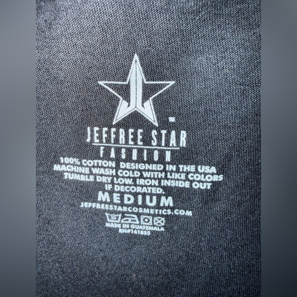 Jeffree Star Cosmetics Black Widow Spider Tee *NEW WITHOUT TAGS* - Picture 4 of 4